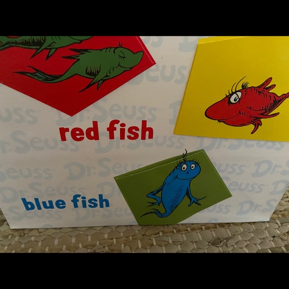 NEW Lot Of 2 Dr Seuss Gift Bags (One Fish, Etc) - Picture 6 of 9